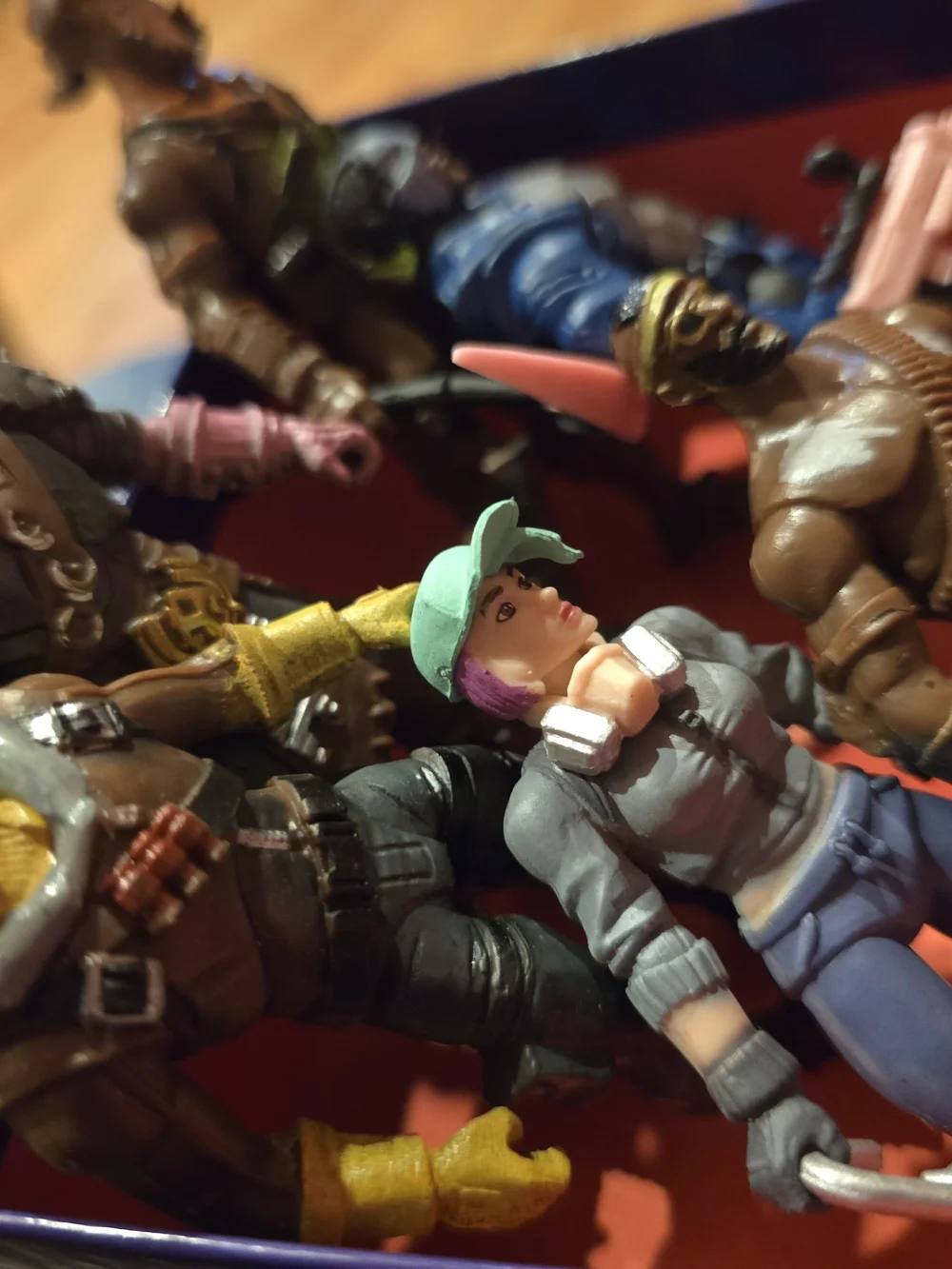 Mixed Kids Action Figure Bundle - Pink & Blue Accents